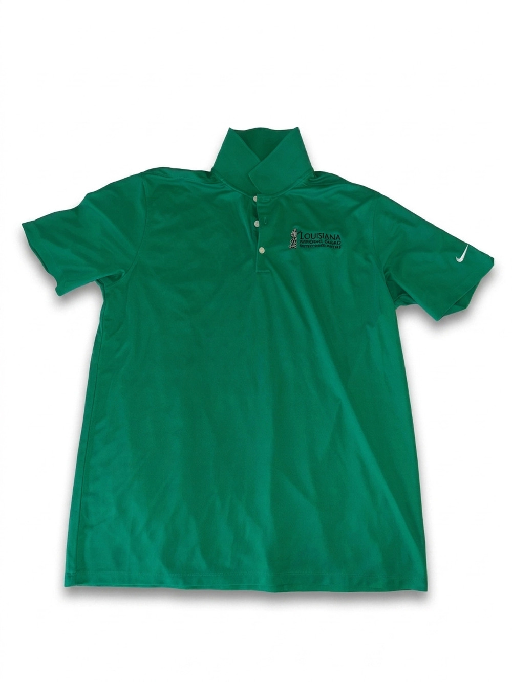 Nike Polo Teal Green L | Louisiana National Guard – Protect What Matters